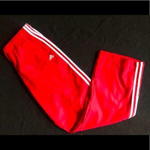 Adidas Red Trackpants